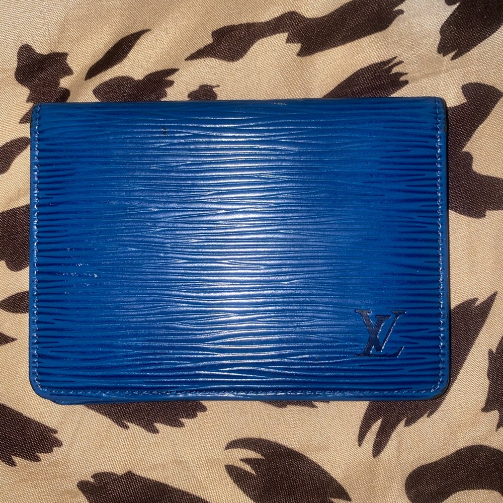 LV Epi Leather Card Wallet VTG
